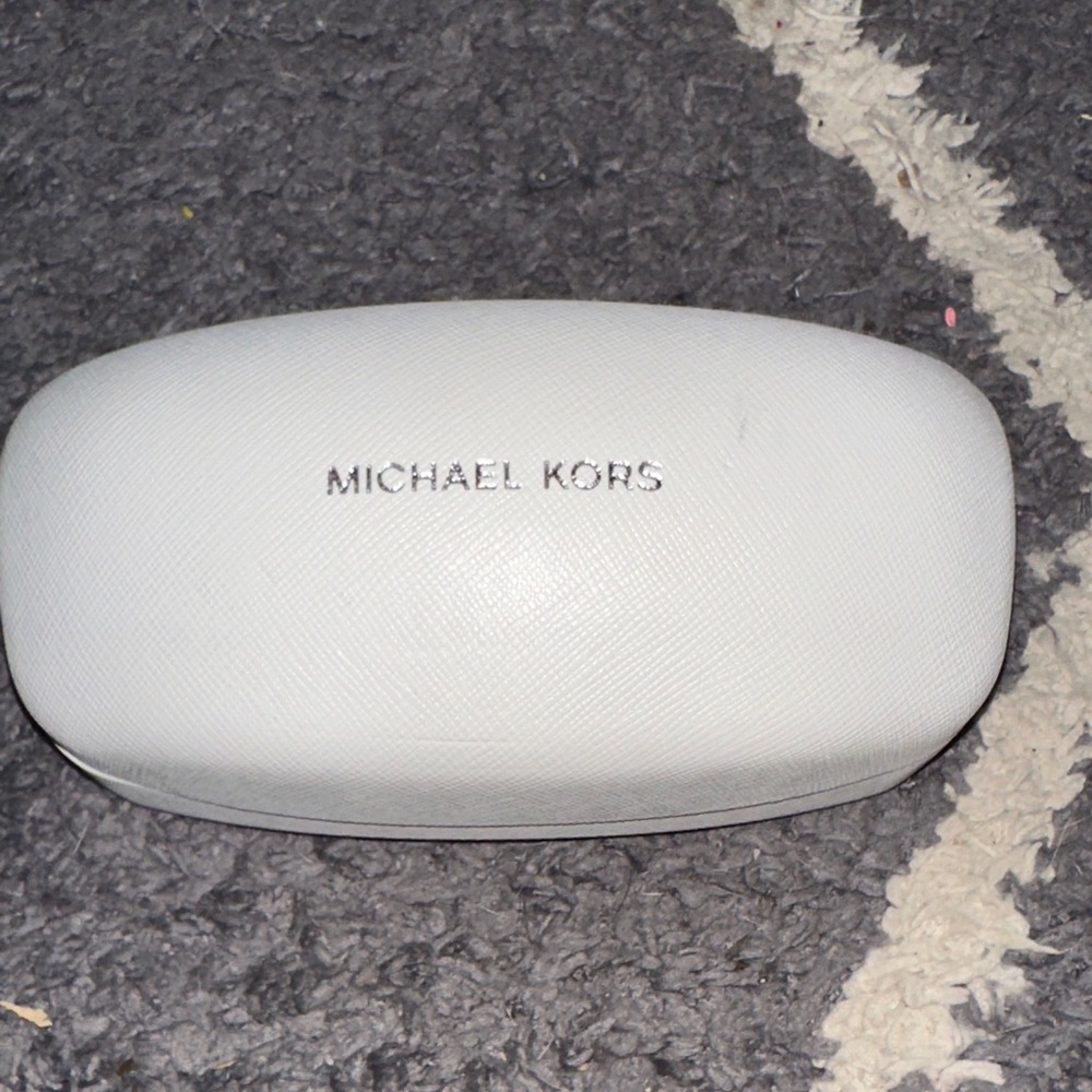 Michael Kors Silver and Black Aviator Sunglasses - Picture 4 of 4